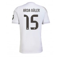 Real Madrid Arda Guler #15 Koszulka Podstawowa 2025-26 Krótki Rękaw